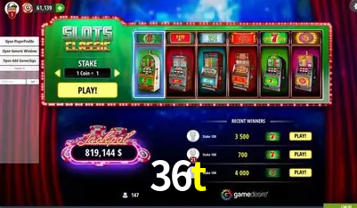 Descubra a Magia dos Jogos de Arcade no 36t